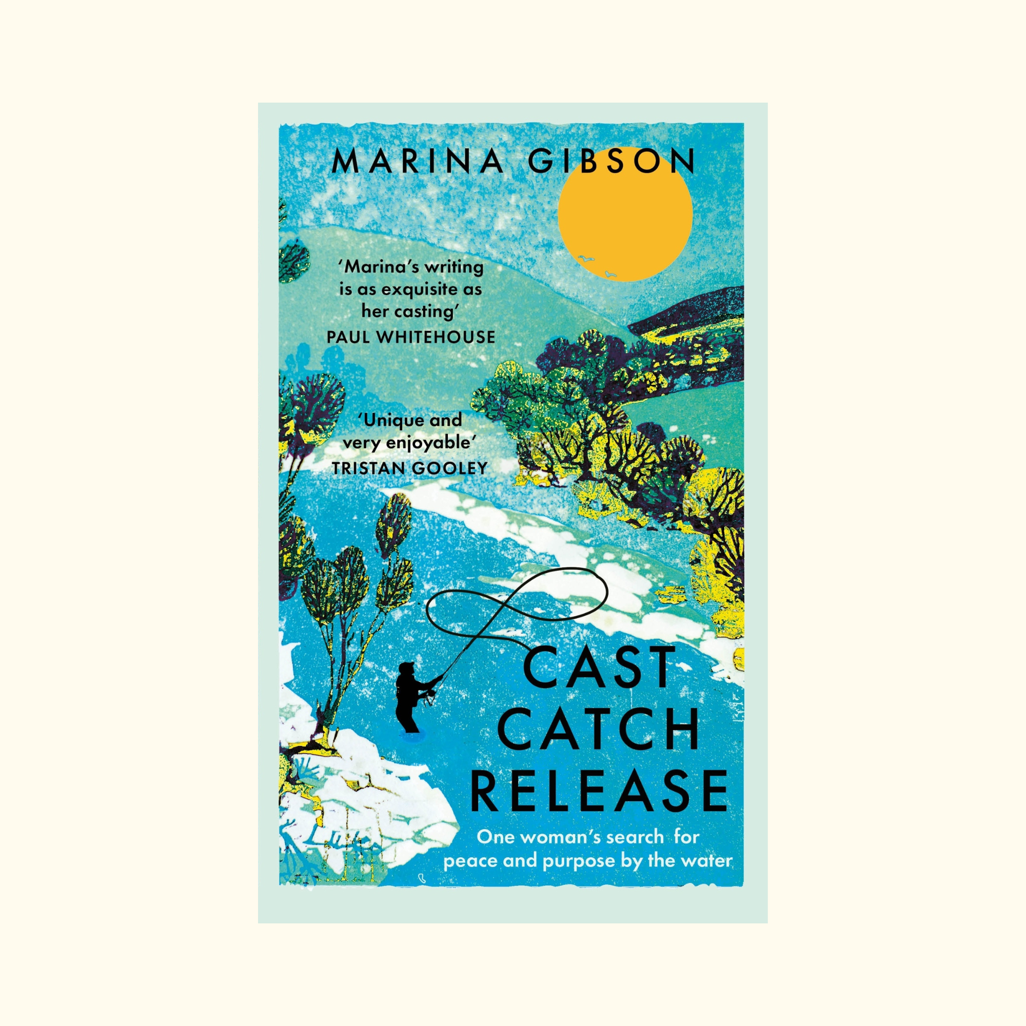 Catch Cast Release book jacket by Marina Gibson