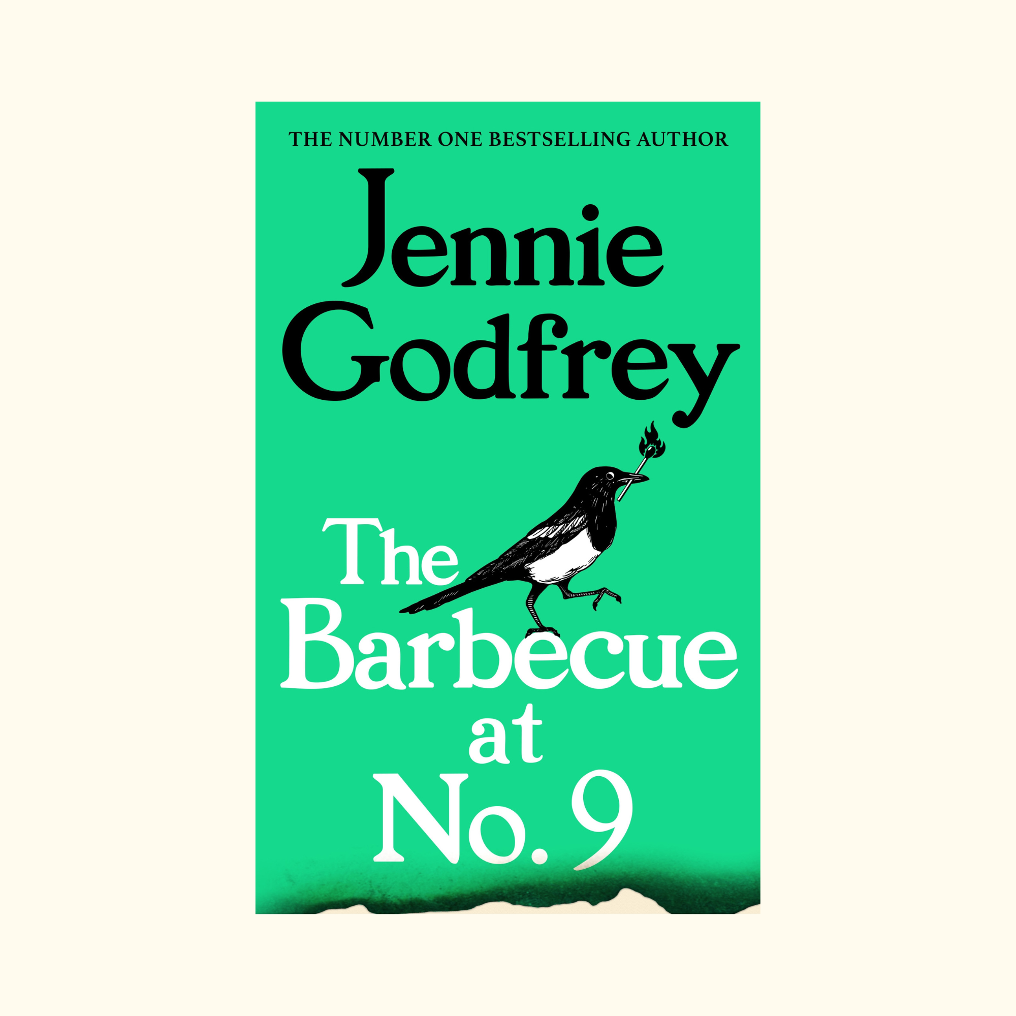 Jennie Godfrey Book jacket The Barbecue at No. 9