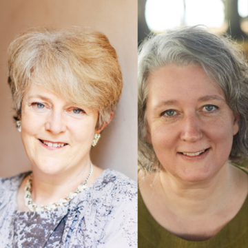 Lissa Evans and Claire Fuller headshots