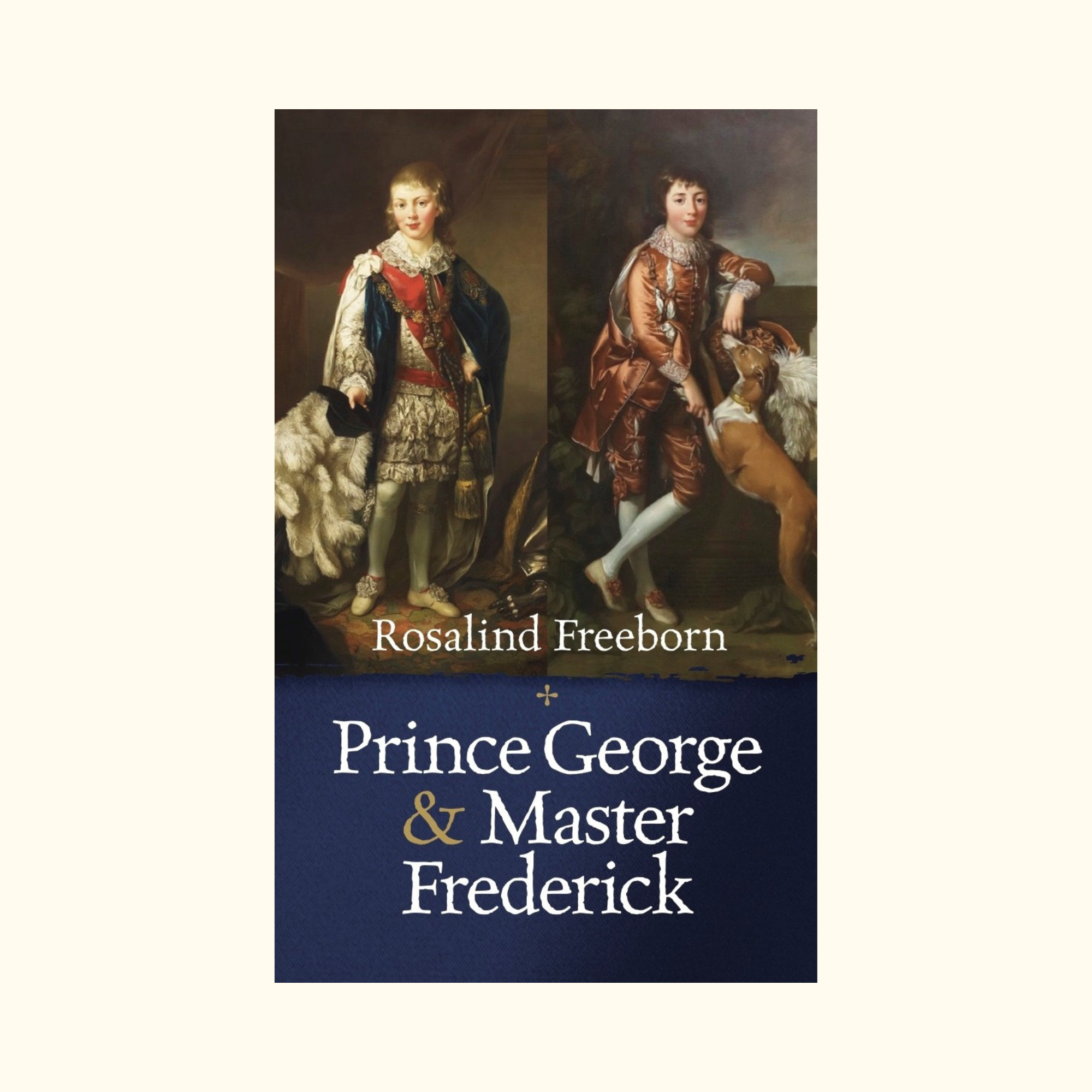 Rosalind Freeborn book jacket Prince George and Master Frederick