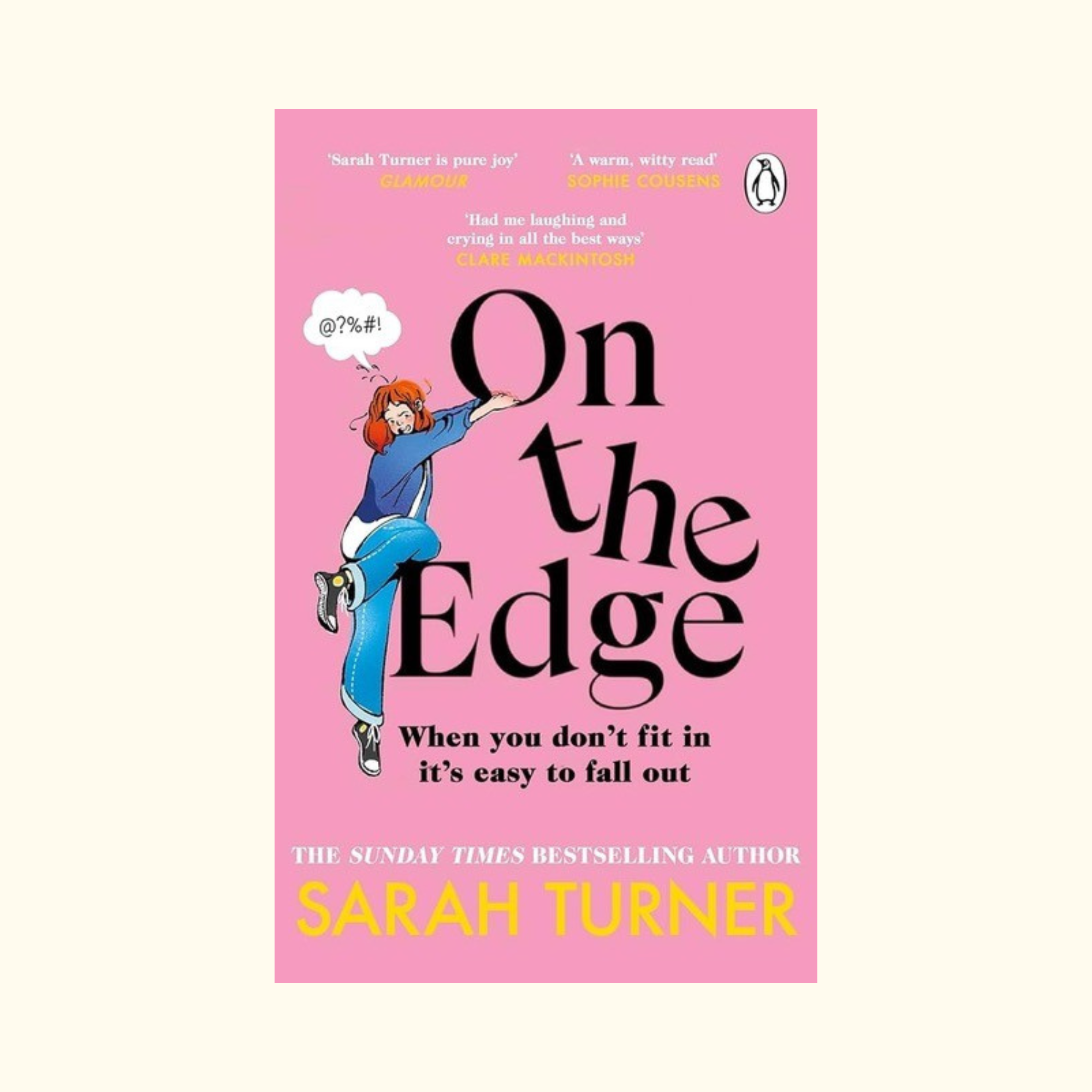 Sarah Turner book jacket on the Edge