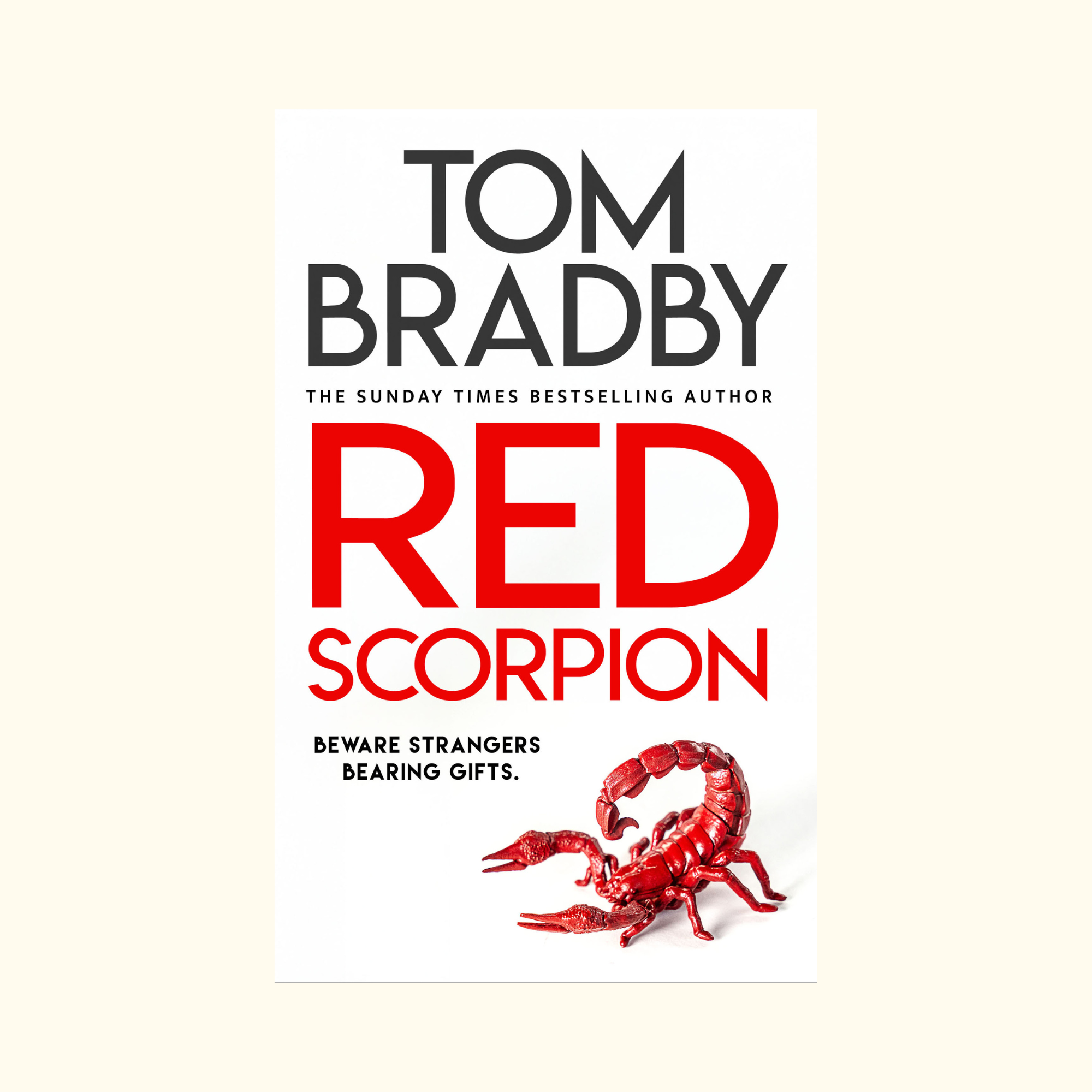 Tom Bradby book jacket Red Scorpion
