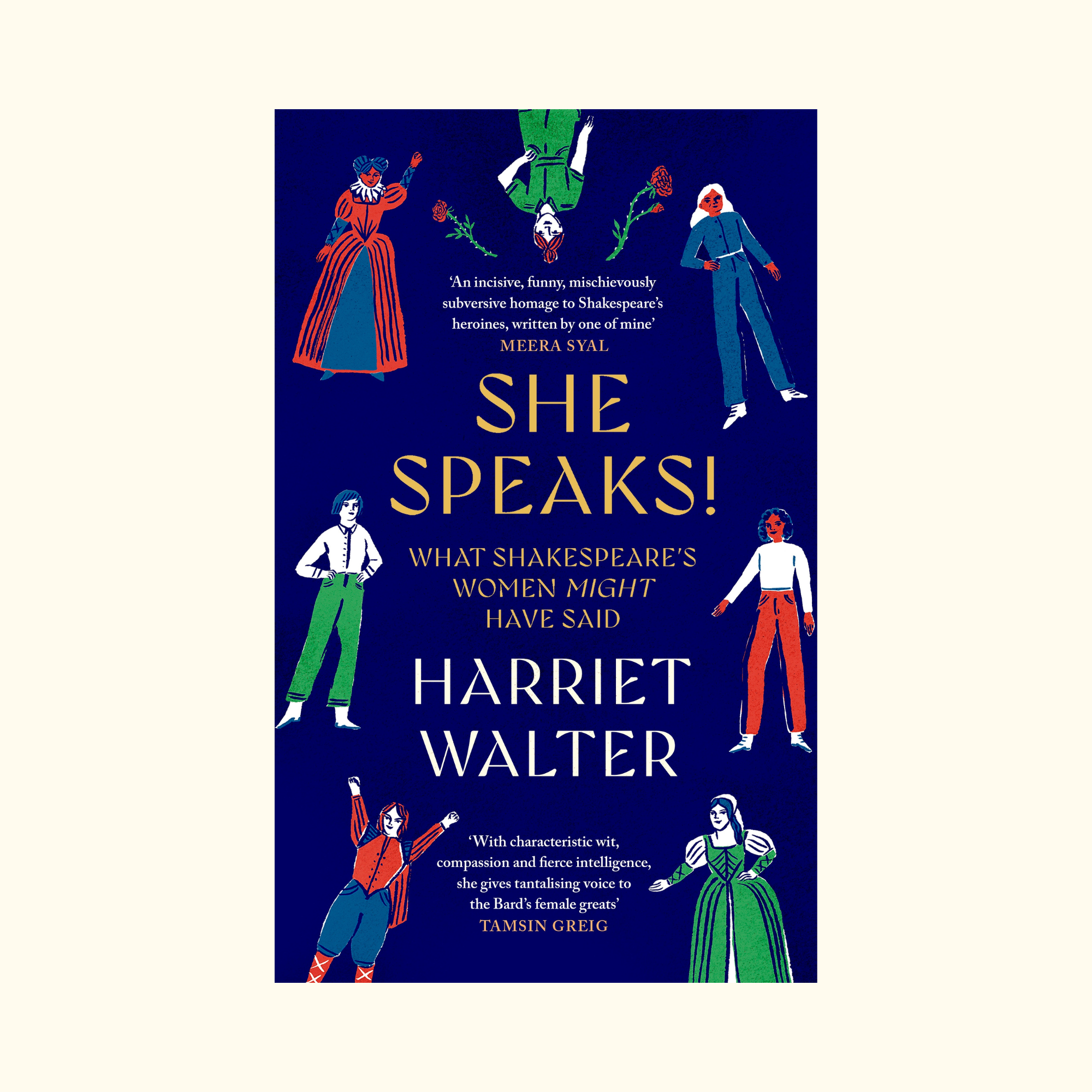Harriet Walter book jacket She Speaks!