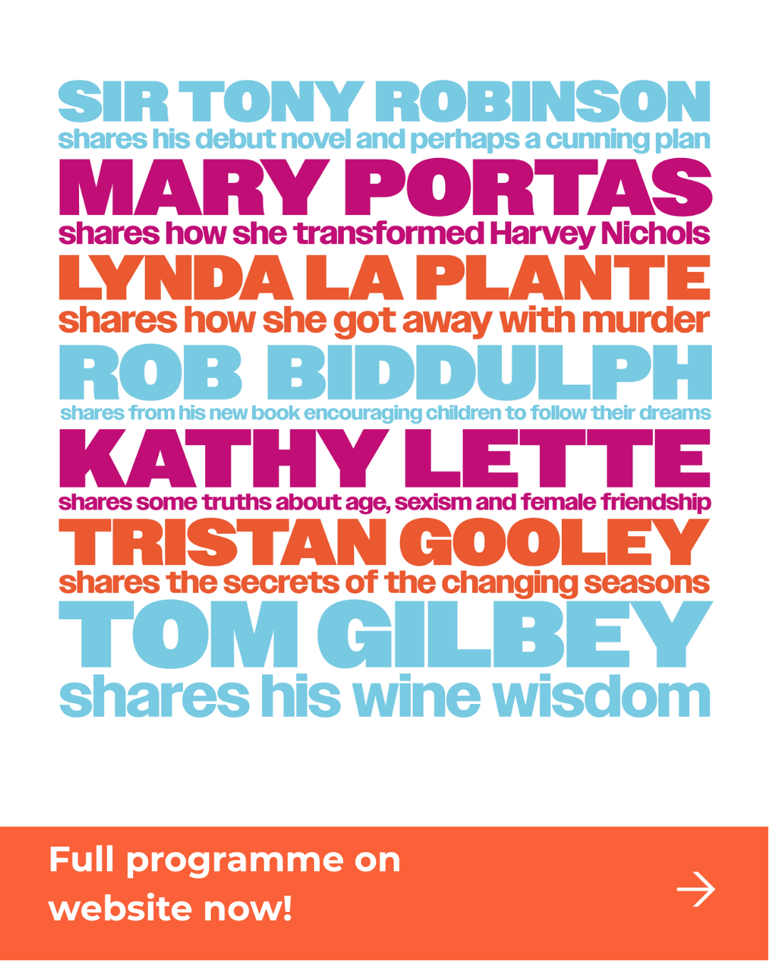 Programme launch 2026