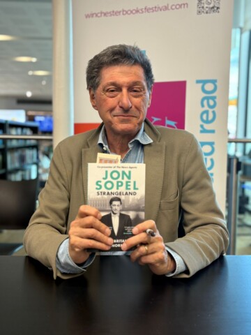 Jon Sopel book signing WBF 2026